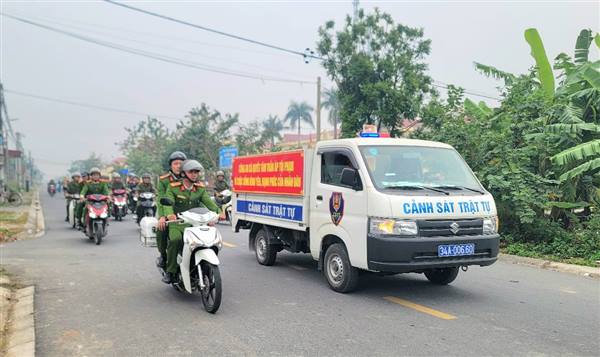 Công an xã Tân An tổ chức Lễ ra quân tấn công, trấn áp tội phạm, bảo đảm an ninh, trật tự, bảo vệ tuyệt đối an ninh, an toàn Đại hội đại biểu toàn quốc lần thứ XIV của Đảng, bầu cử đại biểu Quốc hội khóa XVI, Hội đồng nhân dân các cấp nhiệm kỳ 2026–2031 và Tết Nguyên đán Bính Ngọ 2026.