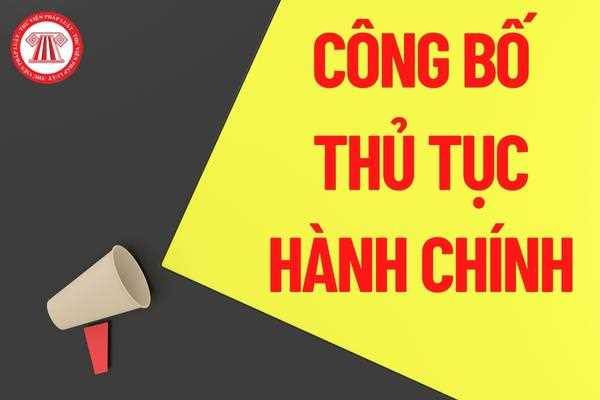 Thông báo v/v công bố Danh mục nhóm TTHC liên thông điện tử gồm: Thủ tục đăng ký thành lập hộ kinh doanh; Thủ tục cấp Giấy chứng nhận đủ điều kiện về an ninh, trật tự; Thủ tục cấp Giấy phép đủ điều kiện kinh doanh dịch vụ karaoke