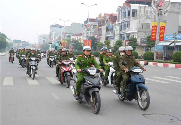 Công an phường Tân Hưng tổ chức Lễ ra quân tấn công, trấn áp tội phạm, bảo đảm an ninh, trật tự phục vụ các sự kiện chính trị năm 2026