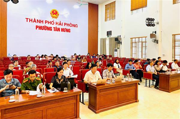 PHƯỜNG TÂN HƯNG TỔ CHỨC HỘI NGHỊ 
THỰC HIỆN QUY TRÌNH KIỆN TOÀN, BỔ SUNG UỶ VIÊN BAN CHẤP HÀNH ĐẢNG BỘ, NHIỆM KỲ 2025–2030