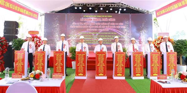 LỄ KHỞI CÔNG CÁC CÔNG TRÌNH CHÀO MỪNG QUỐC KHÁNH TẠI ĐIỂM CẦU SỐ 4