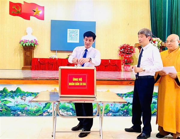 PHƯỜNG TÂN HƯNG ĐÃ TIẾP NHẬN GẦN 50 TRIỆU ĐỒNG ỦNG HỘ NHÂN DÂN CUBA