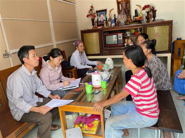  Rà soát hộ nghèo thực hiện chính sách an sinh xã hội trên địa bàn phường 
