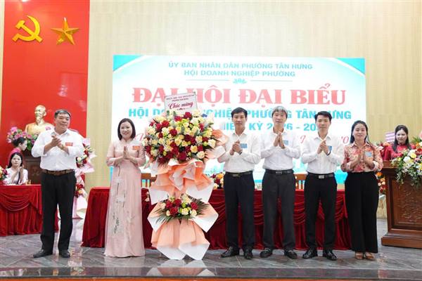  Đại hội lần thứ I, nhiệm kỳ 2026–2031 Hội Doanh nghiệp phường Tân Hưng