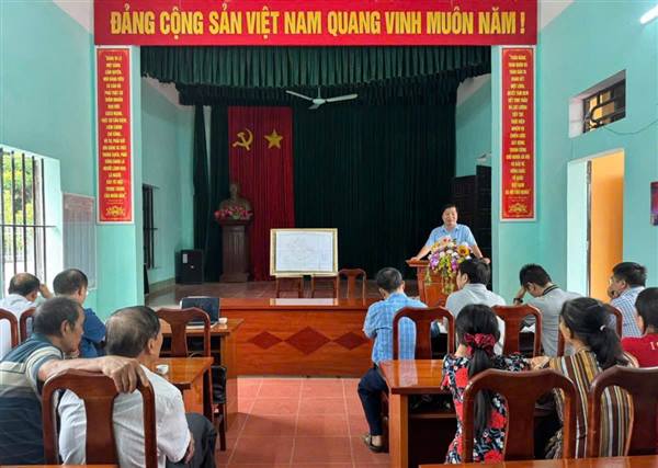Phổ biến chính sách bồi thường, hỗ trợ GPMB Dự án Lập Phương Thành cơ sở 2