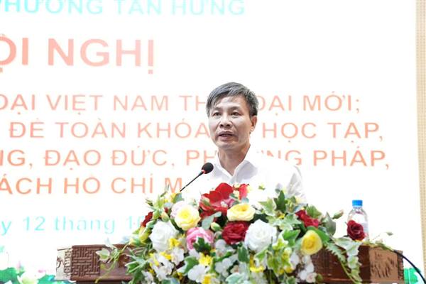 Đảng ủy phường Tân Hưng quán triệt, triển khai các nghị quyết, chỉ thị của cấp trên