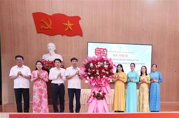 Hội LHPN phường Tân Hưng long trọng kỷ niệm 96 năm thành lập Hội LHPN Việt Nam