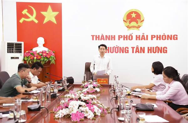 Ban Đại diện Hội đồng quản trị NHCSXH phường Tân Hưng phấn đấu hoàn thành 100% chỉ tiêu huy động vốn năm 2026