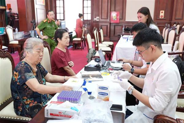 Phường Tân Hưng thu nhận mẫu ADN thân nhân liệt sĩ chưa xác định được danh tính đợt 2 năm 2026