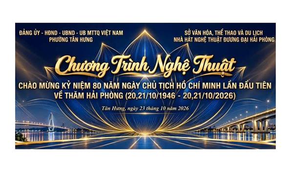 Chương trình nghệ thuật chào mừng 80 năm Ngày Chủ tịch Hồ Chí Minh lần đầu tiên về thăm Hải Phòng