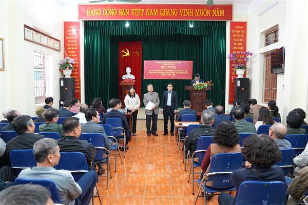 Lấy ý kiến cử tri nơi cư trú đối với người ứng cử đại biểu Quốc hội, đại biểu HĐND các cấp