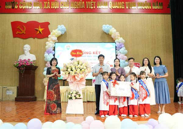 Trường Mầm non Tân Hưng tổng kết năm học 2025 – 2026