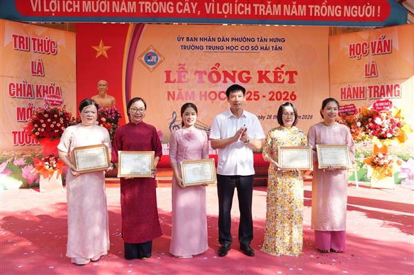 Trường THCS Hải Tân khẳng định chất lượng giáo dục toàn diện 