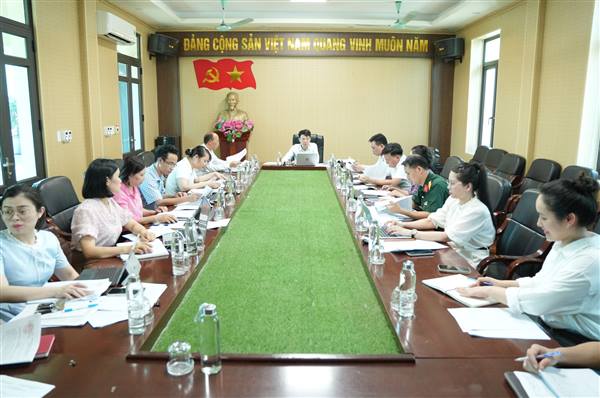 UBND phường Tân Hưng họp  phiên thường kỳ tháng 5 năm 2026 (lần 3)