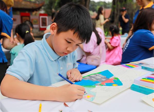 Phường Tân Hưng tổ chức Cuộc thi Vẽ tranh thiếu nhi hè năm 2026