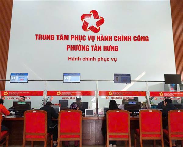 Phường Tân Hưng tiếp tục đẩy mạnh mô hình “Chính quyền thân thiện”