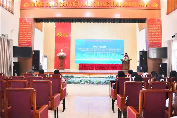  Thẩm định 74 sáng kiến giáo dục - Đẩy mạnh đổi mới từ cơ sở tại phường Tân Hưng