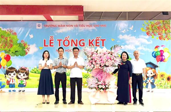 Trường Tiểu học Sao Mai:  Nâng tầm giáo dục mũi nhọn, gặt hái thành công