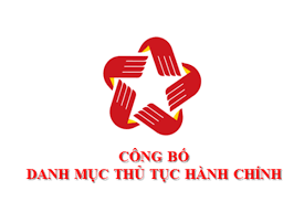 Thông báo về việc công bố Danh mục thủ tục hành chính mới ban hành, được sửa đổi,