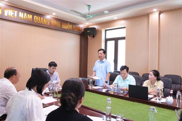Hội nghị liên tịch thống nhất nội dung chuẩn bị Kỳ họp thứ hai và Kỳ họp thường lệ giữa năm HĐND phường Tân Hưng