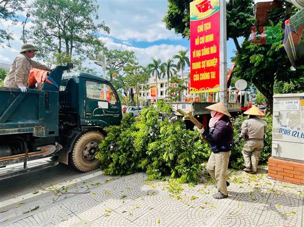 Phường Tân Hưng chủ động ứng phó với vùng áp thấp gần Biển Đông có khả năng mạnh lên thành áp thấp nhiệt đới và gió mạnh trên biển