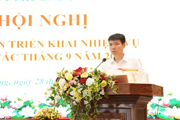Đảng bộ phường Tân Hưng đánh giá kết quả công tác tháng 8 và triển khai nhiệm vụ trọng tâm tháng 9 
