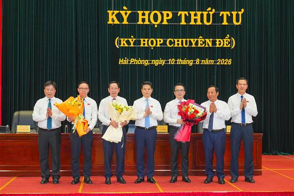 Hải Phòng bầu bổ sung 1 Phó Chủ tịch HĐND và 1 Phó Chủ tịch UBND thành phố