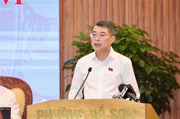 Phường Tân Hưng tham dự trực tuyến Hội nghị Đoàn Đại biểu Quốc hội thành phố Hải Phòng tiếp xúc cử tri thành phố trước Kỳ họp thứ 2 Quốc hội khóa XVI
