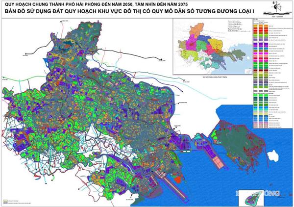 Lấy ý kiến cộng đồng
dân cư về hồ sơ Quy hoạch chung
thành phố Hải Phòng đến năm 2050,
tầm nhìn đến năm 2075