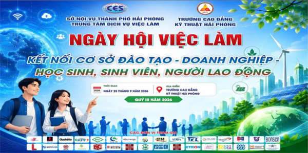 Tổ chức Ngày hội việc làm chủ đề
"kết nối cơ sở đào tạo - doanh nghiệp - học sinh, sinh viên, người lao động"