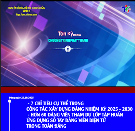 7 CHỈ TIÊU CỤ THỂ TRONG CÔNG TÁC XÂY DỰNG ĐẢNG NHIỆM KỲ 2025 - 2030