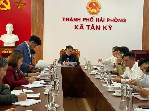 Ban công tác 35 Đảng ủy xã Tân Kỳ triển khai hoạt động phân công nhiệm vụ cho thành viên và đội ngũ cộng tác