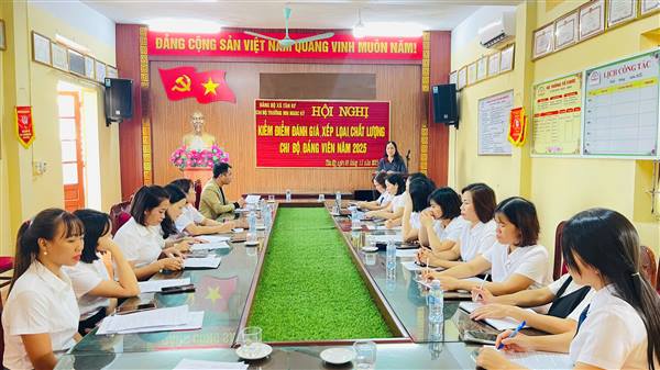 100% tổ chức đảng trực thuộc Đảng ủy xã hoàn thành tốt nhiệm vụ