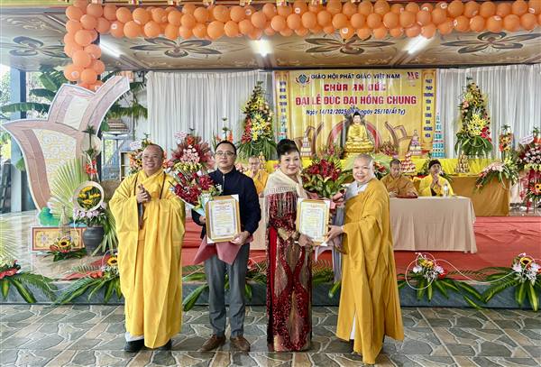 Chùa An Đức tổ chức Đại lễ Đúc Đại Hồng Chung