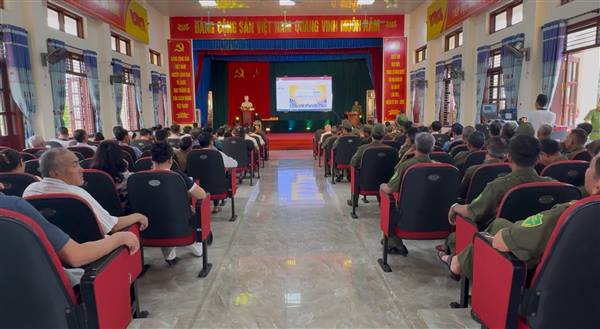 Xã Tân Kỳ tổ chức “Ngày hội toàn dân bảo vệ an ninh Tổ quốc” năm 2025