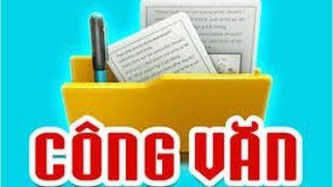 Công văn về việc chủ động ứng phó với bão gần biển đông (BUALOI)