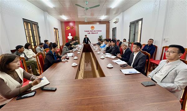 UBND xã Tân Kỳ họp chuẩn bị công tác gặp mặt, giao quân năm 2026