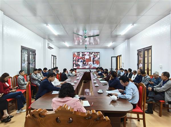 Xã Tân Kỳ tham dự Hội nghị toàn quốc học tập, quán triệt Nghị quyết số 79 - và Nghị quyết số 80.