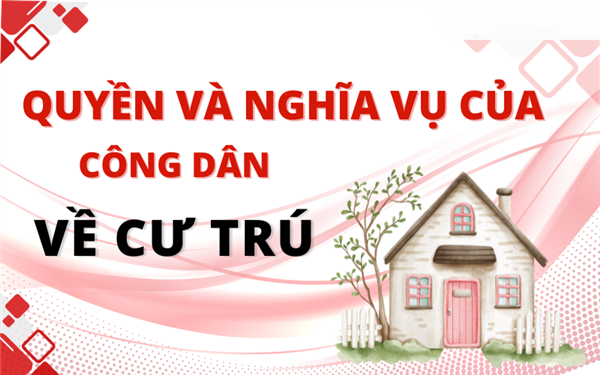 Quyền, nghĩa vụ về cư trú