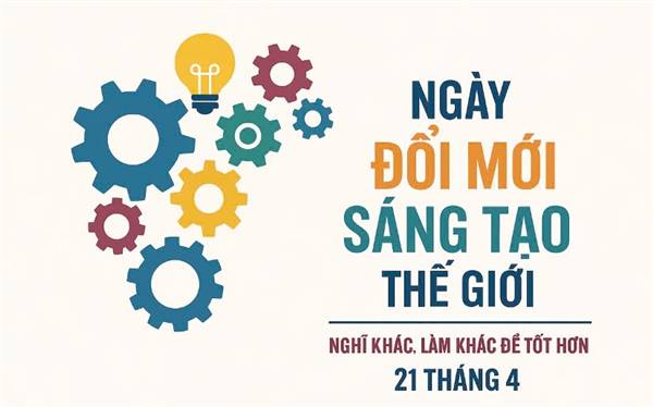 HƯỞNG ỨNG NGÀY SÁNG TẠO VÀ ĐỔI MỚI SÁNG TẠO THẾ GIỚI 21/4/2026