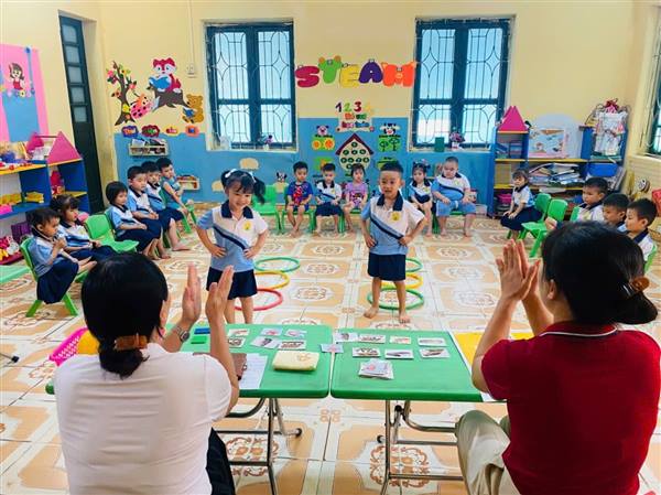 UBND XÃ TÂN KỲ TRIỂN KHAI KẾ HOẠCH XÂY DỰNG TRƯỜNG MẦM NON TÂN KỲ THEO MÔ HÌNH ĐIỂM TRƯỜNG TẬP TRUNG