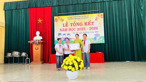 TRƯỜNG TIỂU HỌC NGỌC KỲ TỔNG KẾT NĂM HỌC 2025 - 2026