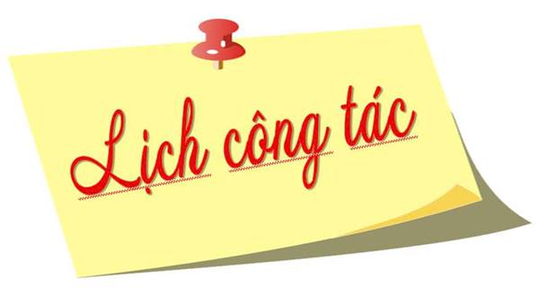 Chương trình công tác tuần của Thường trực Đảng ủy (Từ ngày 03/8/2026 - 09/8/2026)