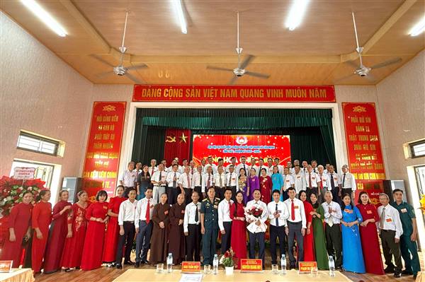 Đại hội Đại biểu Mặt trận Tổ quốc Việt Nam xã Tân Minh lần thứ I thành công tốt đẹp