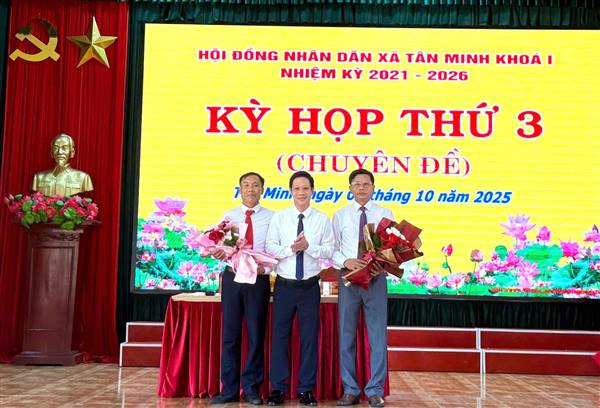 HĐND xã Tân Minh khóa 1 tổ chức kỳ họp thứ 3