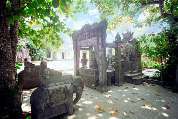 Di tích lịch sử cấp thành phố đền Canh Sơn xã Tân Minh