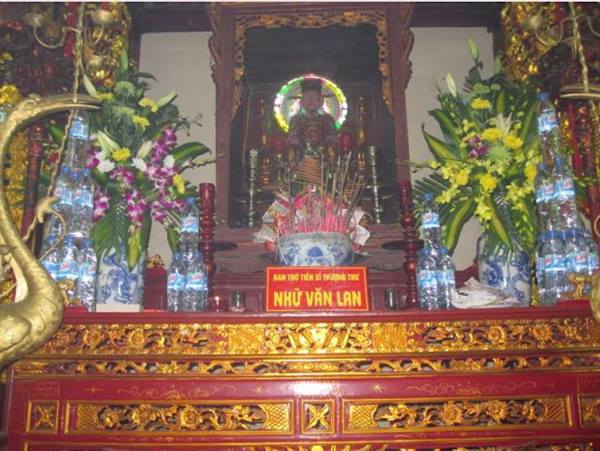  Tiến sĩ Thượng thư Nhữ Văn Lan nhà khoa bảng lớn thời Lê thế kỷ 15