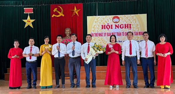 Ủy ban MTTQ xã Tân Minh tổ chức kỳ họp thứ nhất