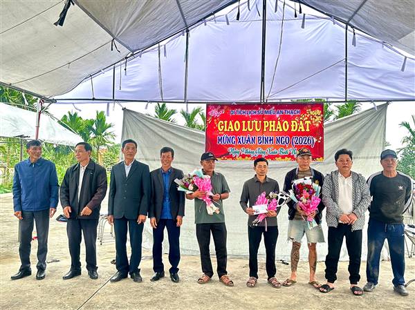 GIAO LƯU PHÁO ĐẤT MỪNG XUÂN – GIỮ GÌN BẢN SẮC VĂN HÓA DÂN TỘC