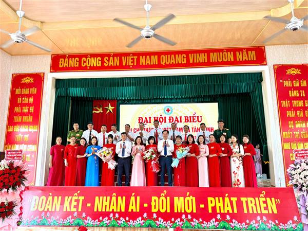 Hội Chữ thập đỏ xã Tân Minh tổ chức thành công Đại hội đại biểu lần thứ I, nhiệm kỳ 2026 – 2031